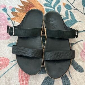 Fitflop Stack Slide Sandal Black